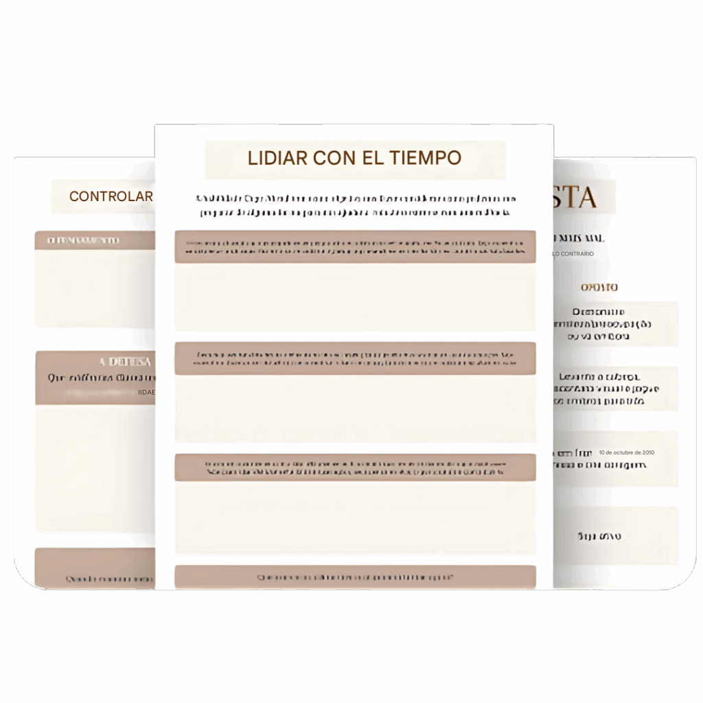 Planificador de Regulación Emocional.